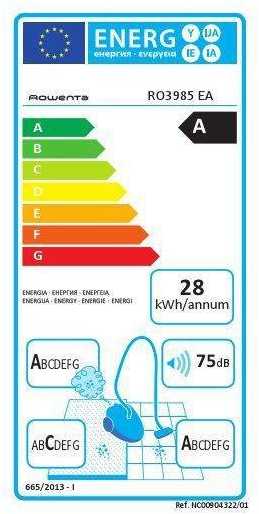 ROWENTA dulkių siurblys su maišeliu RO3985EA Compact Power Animal