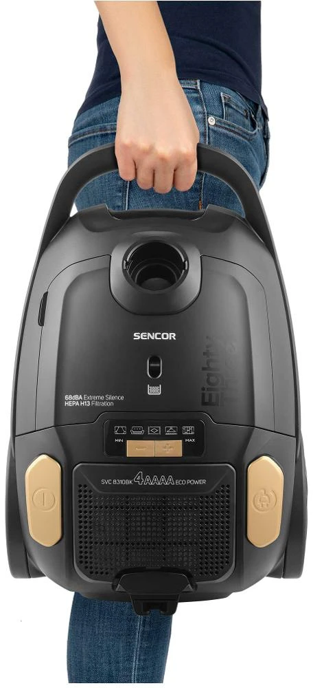 Dulkių siurblys Sencor SVC 8310BK Dulkių siurblys su maišeliu