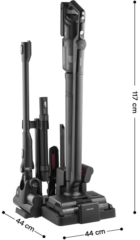Dulkių siurblys Sencor SVW 8872BK