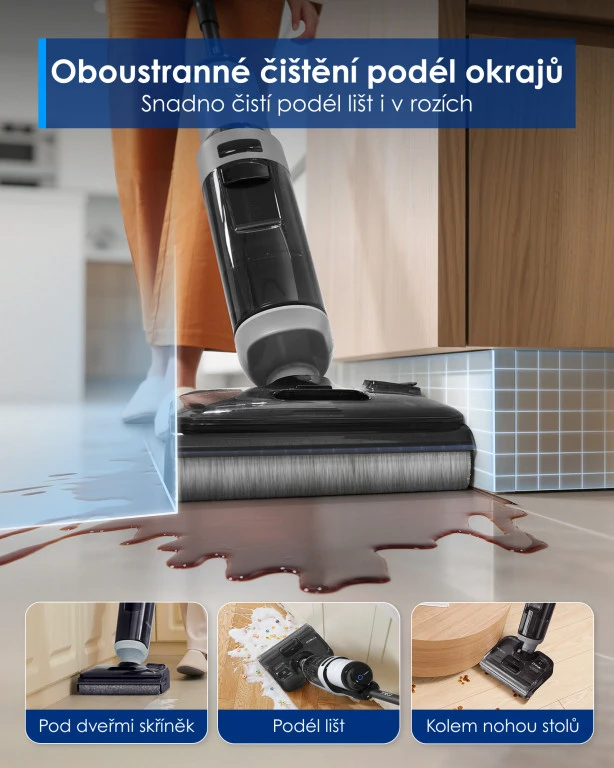 Dulkių siurblys „Tineco Floor One i5 Stretch Plus“