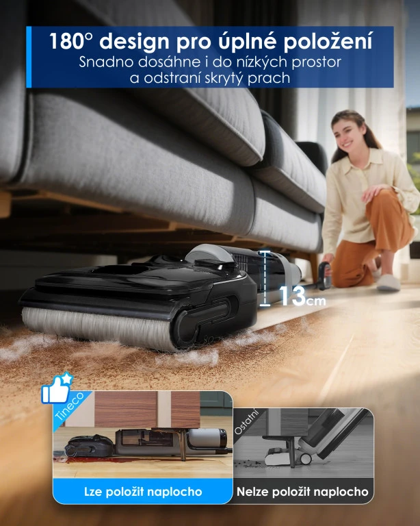 Dulkių siurblys „Tineco Floor One i5 Stretch Plus“