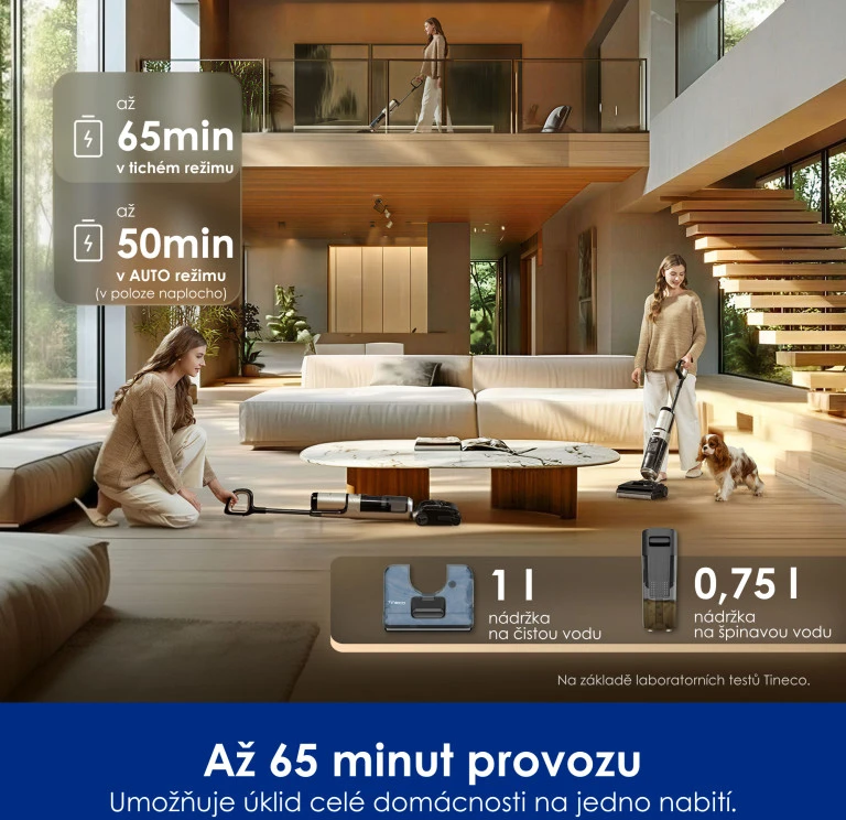 Dulkių siurblys Tineco FLOOR ONE S5 Stretch Gold