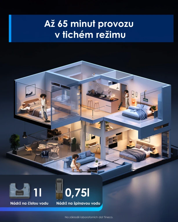 TINECO FLOOR ONE S9 Artist Premium belaidis grindų plovimo prietaisas