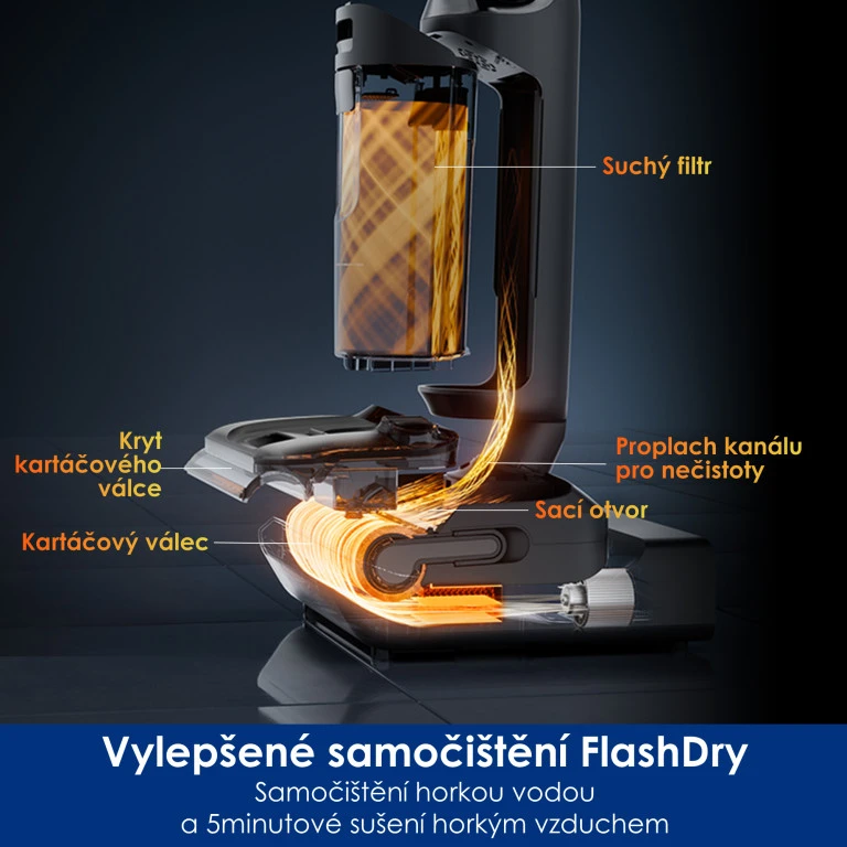 Dulkių siurblys „Tineco Switch S7 Stretch Premium“