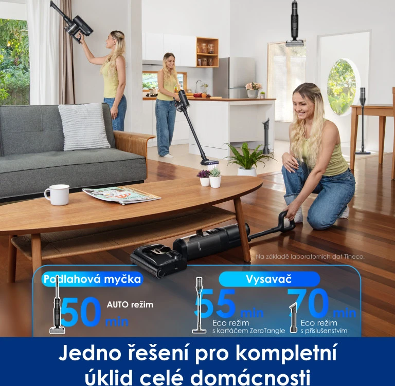 Dulkių siurblys „Tineco Switch S7 Stretch Premium“