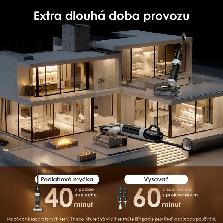 Dulkių siurblys „Tineco Floor One Switch i5 Stretch“