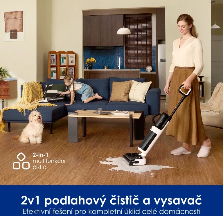 Dulkių siurblys „Tineco Floor One Switch i5 Stretch“