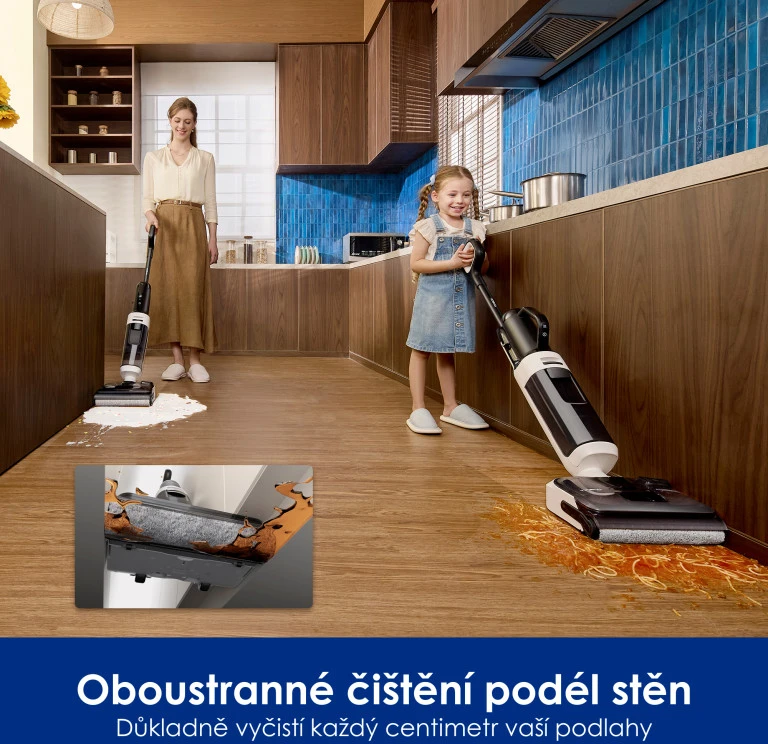 Dulkių siurblys „Tineco Floor One Switch i5 Stretch“