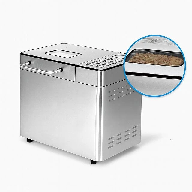 Duonkepė Profi Cook duonos kepimo aparatas nerūdijančio plieno, 3,1 l talpa, 13 programų, PC-BBA1282