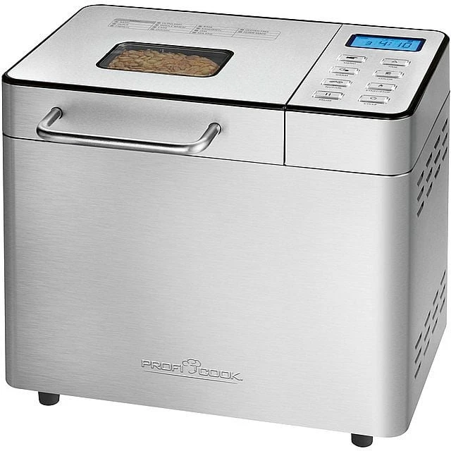 Duonkepė Profi Cook duonos kepimo aparatas nerūdijančio plieno, 3,1 l talpa, 13 programų, PC-BBA1282