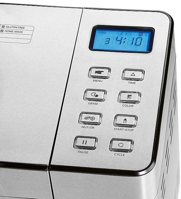 Duonkepė Profi Cook duonos kepimo aparatas nerūdijančio plieno, 3,1 l talpa, 13 programų, PC-BBA1282