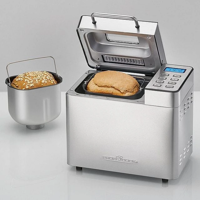 Duonkepė Profi Cook duonos kepimo aparatas nerūdijančio plieno, 3,1 l talpa, 13 programų, PC-BBA1282