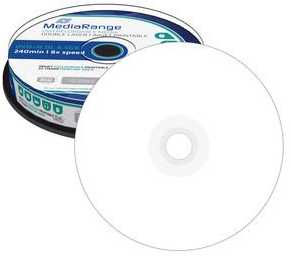 MediaRange DVD+R DL 8.5 GB 8x 10 vnt (MR468)
