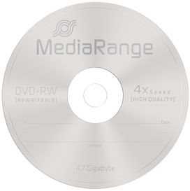 MediaRange DVD-RW 4,7 GB 4x10 vienetų (MR450)