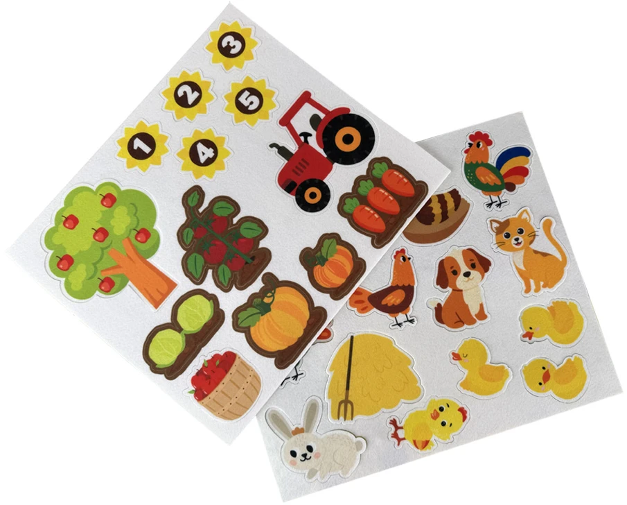 Dve Deti 2Kids Toys interaktyvi sienelė žaidimams: Ūkis