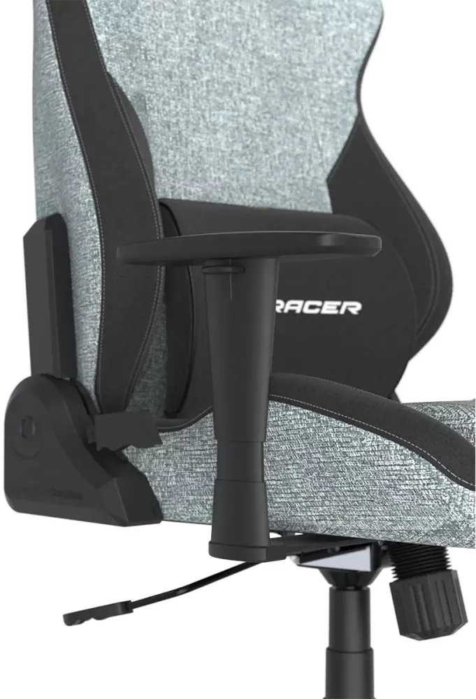 DXRacer DRIFTING žaidimų kėdė, pilkai juoda, audinys