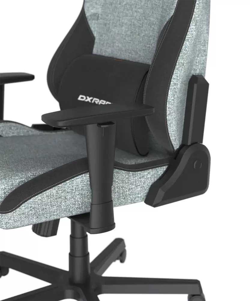 DXRacer DRIFTING žaidimų kėdė, pilkai juoda, audinys
