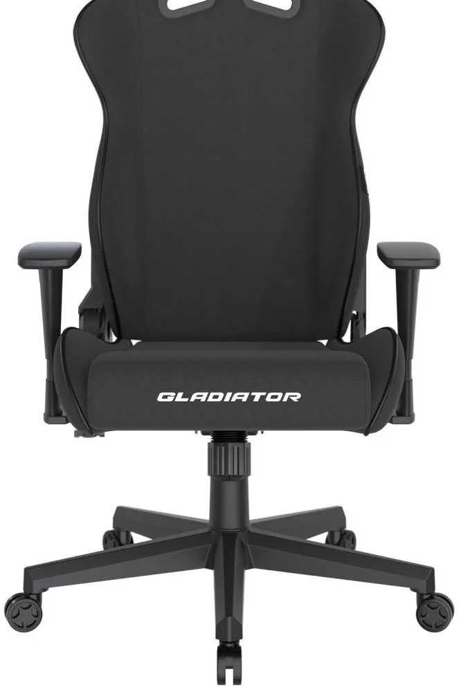 DXRacer GLADIATOR žaidimų kėdė juoda audalinė