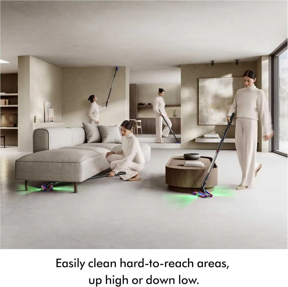 Kompaktiškiausias dulkių siurblys Dyson PencilVac Fluffycones