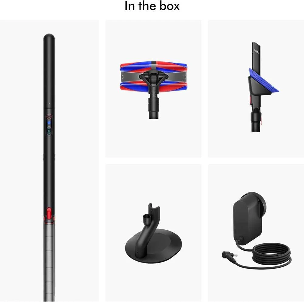 Kompaktiškiausias dulkių siurblys Dyson PencilVac Fluffycones