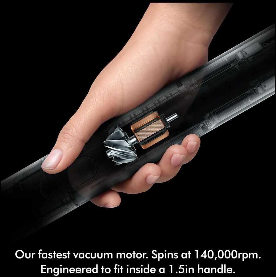 Kompaktiškiausias dulkių siurblys Dyson PencilVac Fluffycones