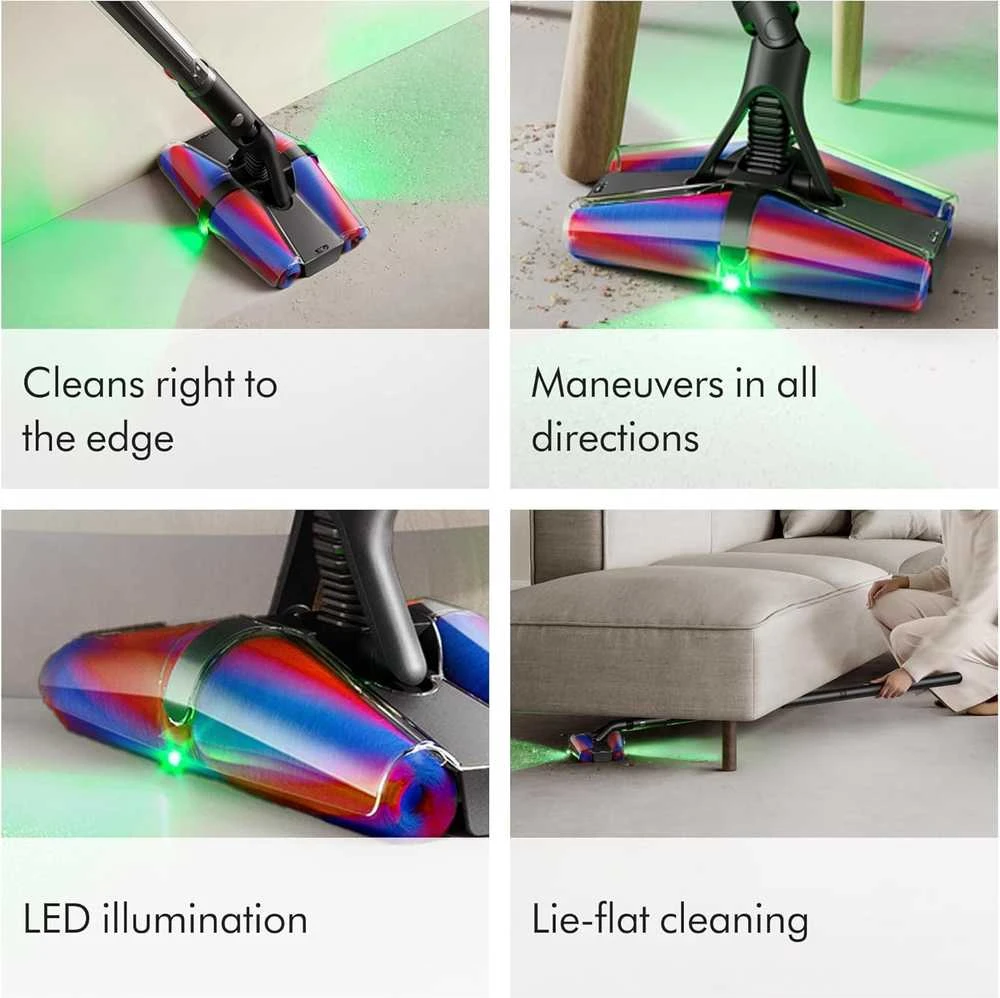 Kompaktiškiausias dulkių siurblys Dyson PencilVac Fluffycones