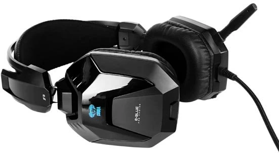 E-Blue Cobra H EHS948 Pro Ausinės Žaidimams su mikrofonu / 3.5mm / 2.3m Cable / Juodos