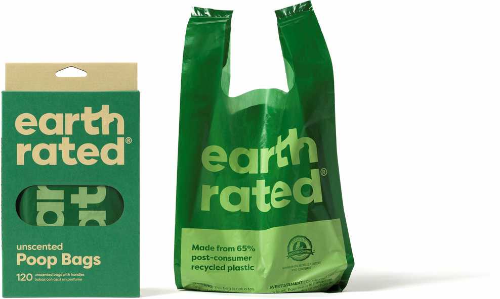 Krepšiai Earth Rated Bekvapis 120 vnt. Perdirbtas kartonas (120 uds)