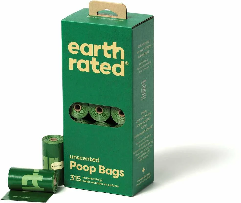 Gyvūnų maišelių dispenseris Earth Rated 315 Krepšiai