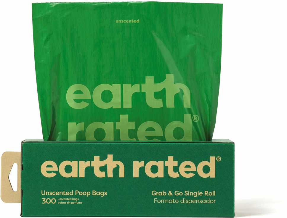 Gyvūnų maišelių dispenseris Earth Rated Perdirbtas kartonas (300 uds)