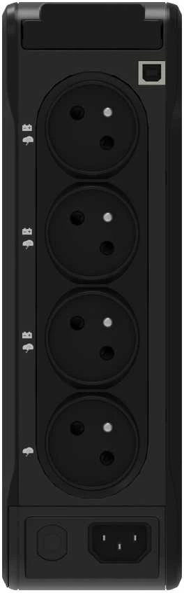 „Eaton 3P Ellipse 1300“ nepertraukiamo maitinimo šaltinis (UPS) Budėjimo režimas (neprisijungus) 1,3 kVA 840 W 8 kintamosios srovės lizdai
