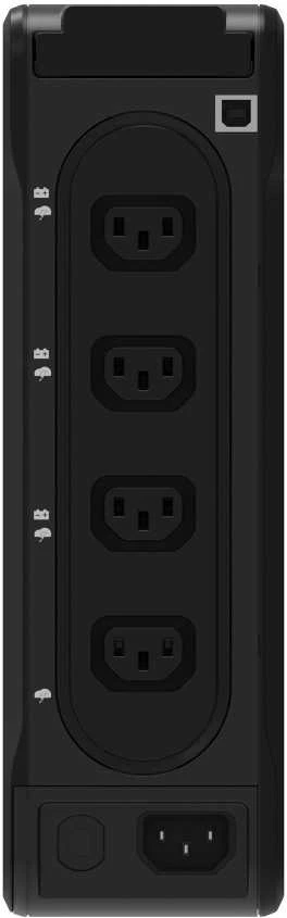 „Eaton 3P Ellipse UPS“ nepertraukiamo maitinimo šaltinis (UPS) Budėjimo režimas (neprisijungus) 1,3 kVA 840 W 8 kintamosios srovės lizdai