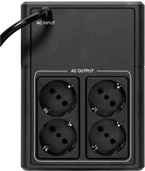 EATON 5E 1200 USB DIN G2 1200VA 660W Pritvirtintas įvesties laidas 4 Schuko