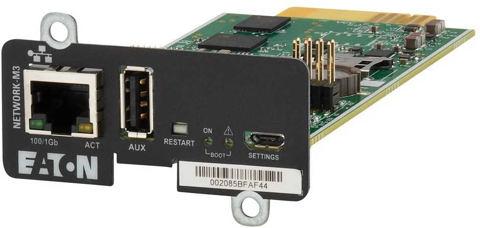 Eaton | „Cybersecure Gigabit NETWORK-M3“ kortelė UPS ir PDU | Tinklas-M3