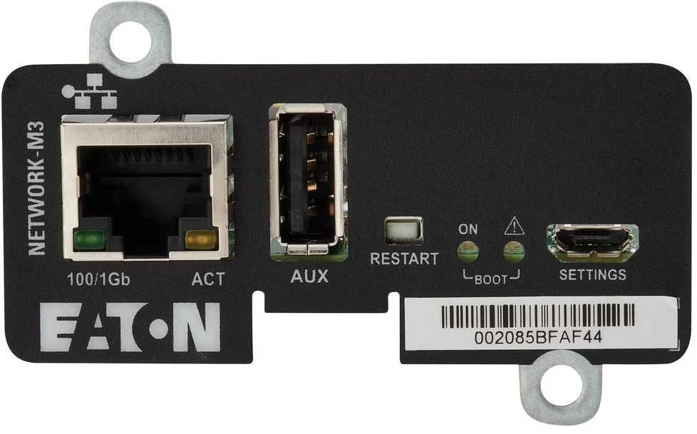 Eaton | „Cybersecure Gigabit NETWORK-M3“ kortelė UPS ir PDU | Tinklas-M3