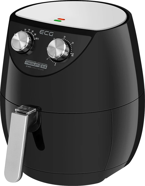 ECG AF 3500 Karšto oro gruzdintuvė, 3,5L, temperatūros nustatymas 30–200 °C