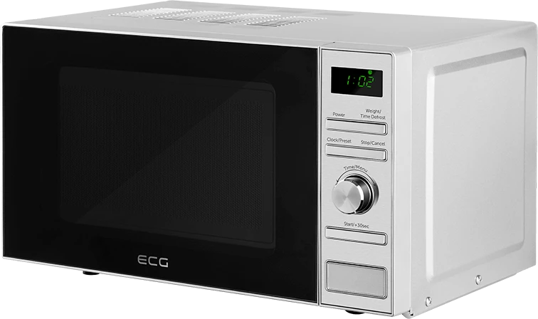 EKG mikrobangų krosnelė ECGMTD2071SE, 700W, 20L, Inox spalva