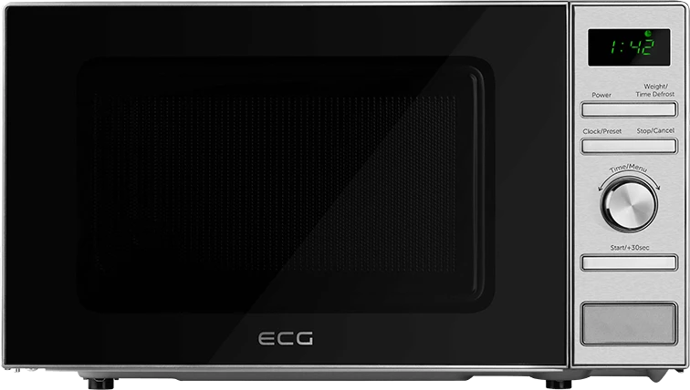 EKG mikrobangų krosnelė ECGMTD2071SE, 700W, 20L, Inox spalva