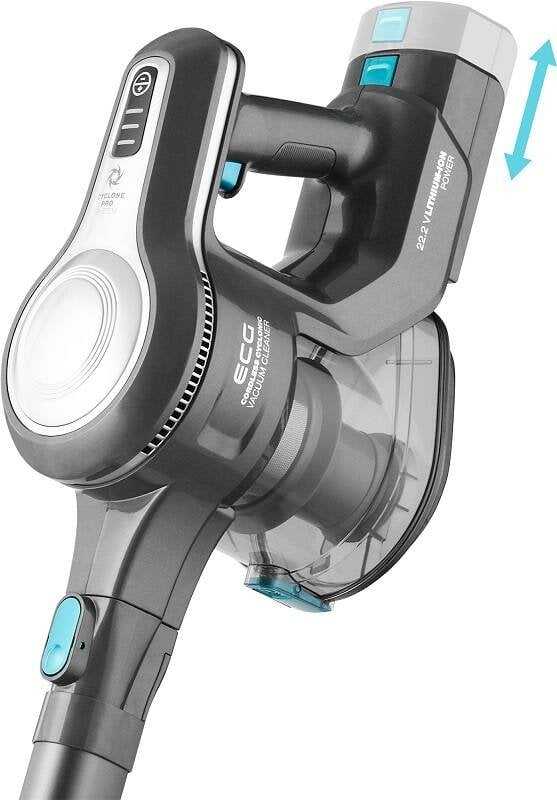 Dulkių siurblys ECG VT 3630 2in1 Alan Stick vacuum cleaner, Up to 40 minutes run time per charge