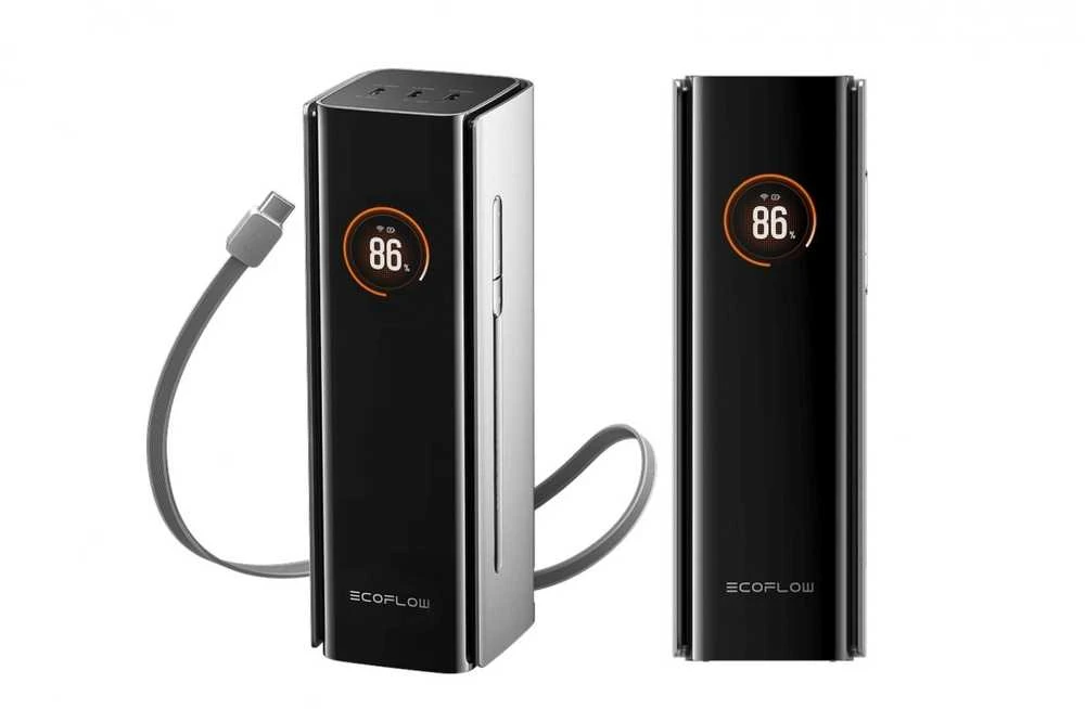 Nešiojamoji baterija „EcoFlow RAPID Pro“ 300 W, 140 W – kabelis