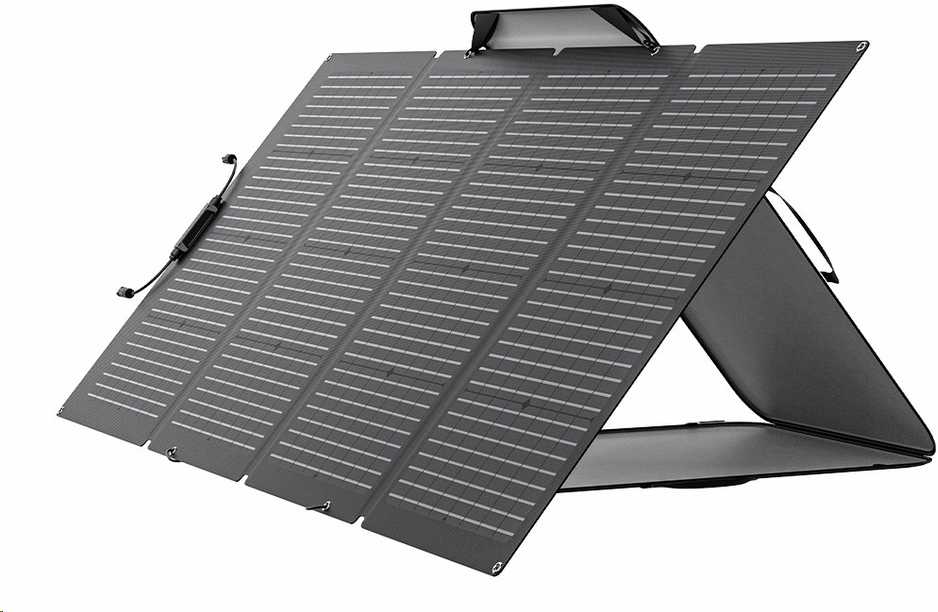 EcoFlow 220W saulės baterija