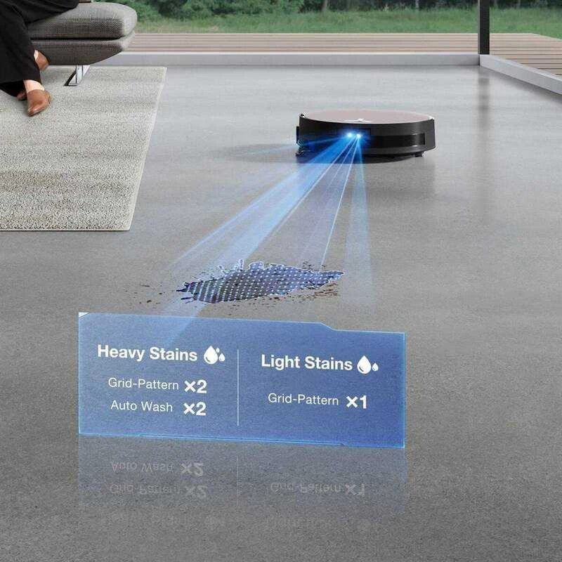 Dulkių siurblys - robotas Ecovacs DEEBOT X11 OmniCyclone, Juodas