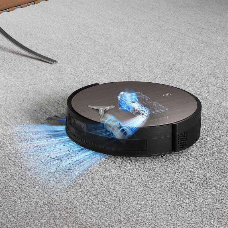 Dulkių siurblys - robotas Ecovacs DEEBOT X11 OmniCyclone, Juodas