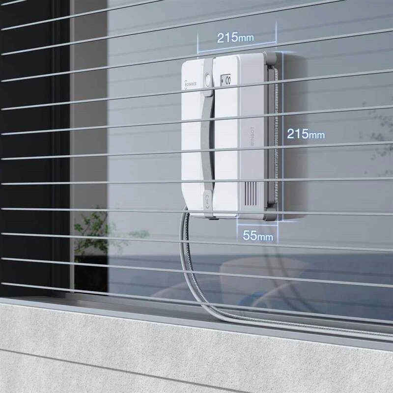 Langų valymo robotas Ecovacs WINBOT Mini, Pilkas