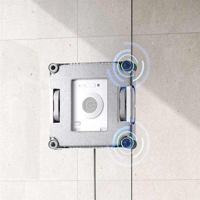 Langų valymo robotas Ecovacs WINBOT W2S, 8000 Pa, Baltas