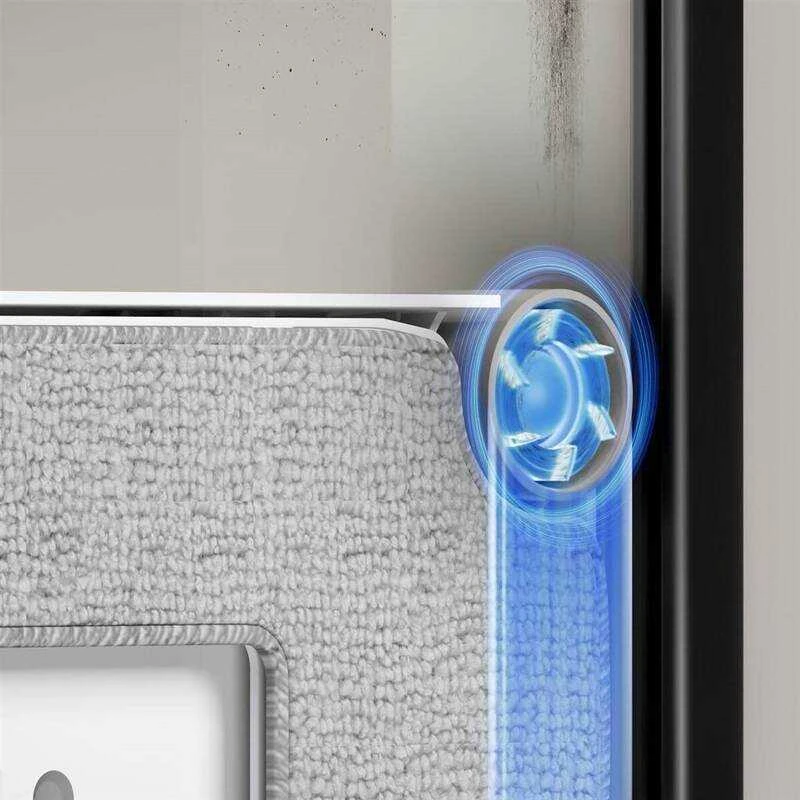Langų valymo robotas Ecovacs WINBOT W2S, 8000 Pa, Baltas