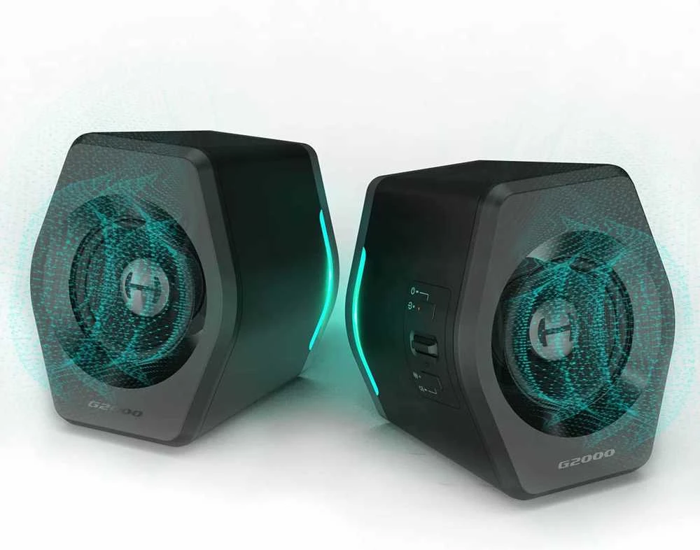 Kompiuterio kolonėlės Edifier G2000 skirtos žaidimams/Bluetooth/32W/ Juodos spalvos