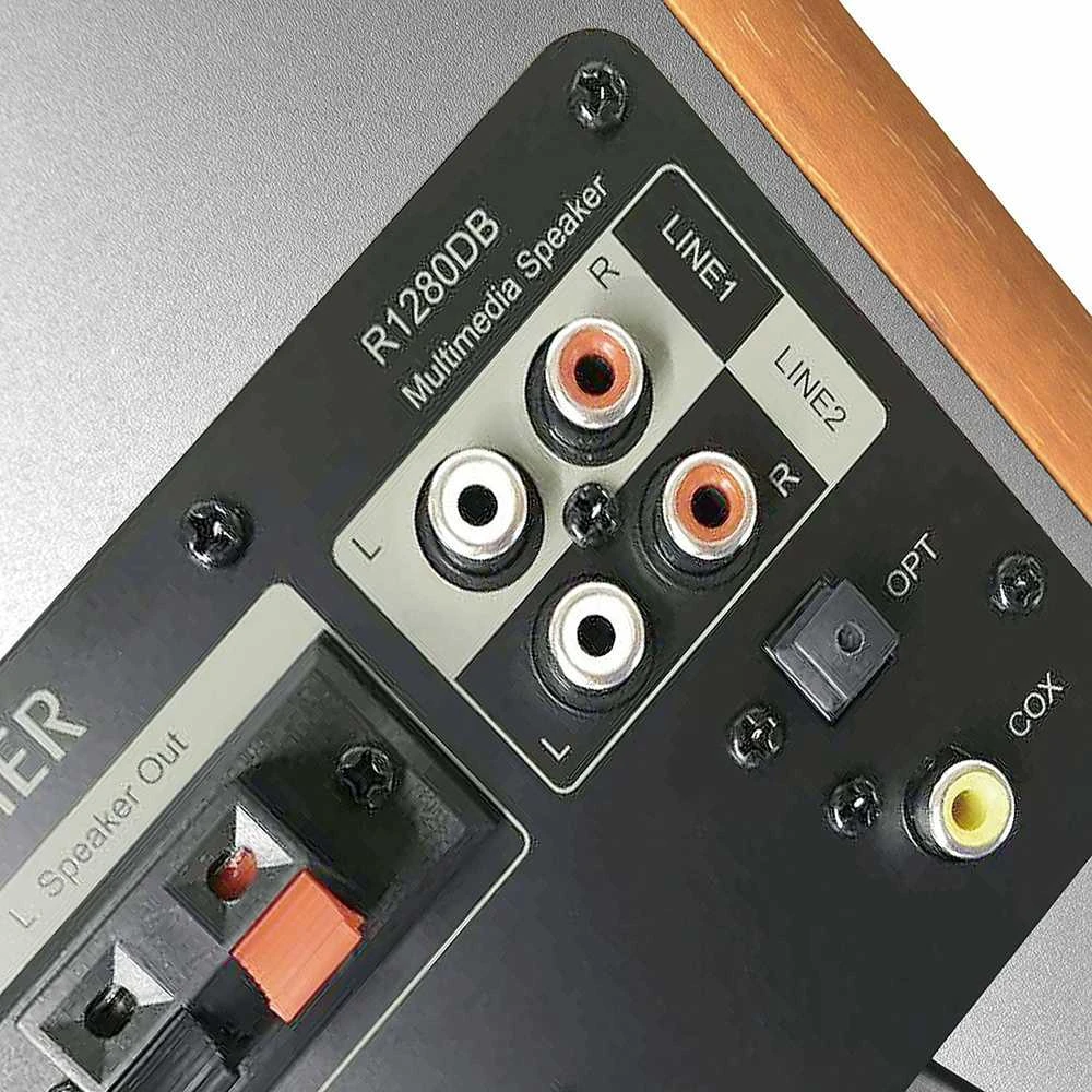 Kolonėlės Edifier R1280DB BT, Rudos spalvos