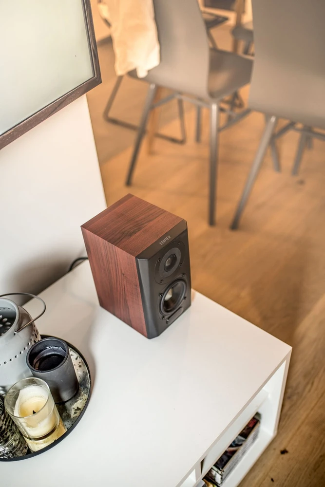 Kompiuterio kolonėlės Edifier S350DB 2.1, Rudos spalvos