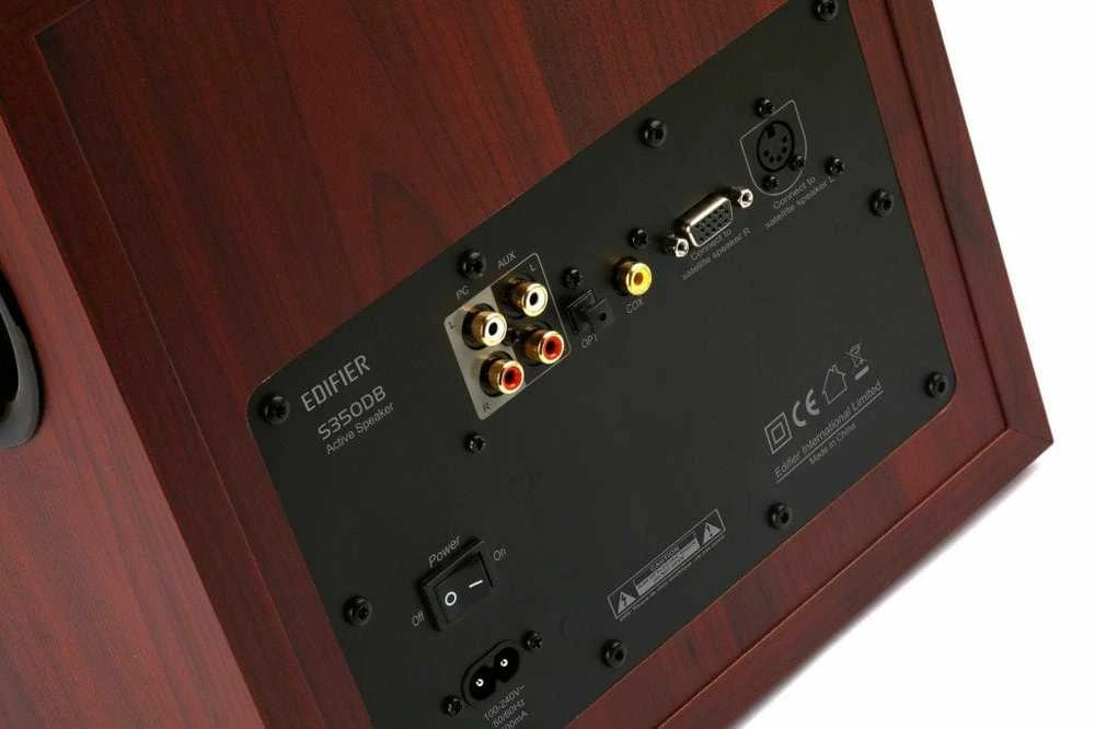 Kolonėlės Edifier S360DB 2.1, Rudos spalvos